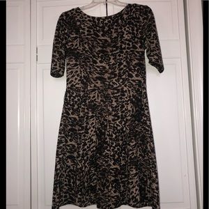 Evan Picone Leopard print dress